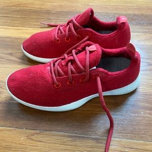 All Bird Wool Runners - Red